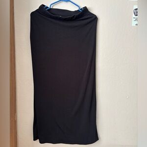 High waisted long skirt